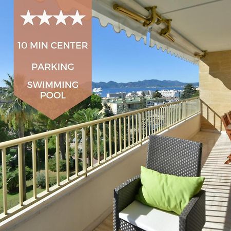 Close To Downtown Cannes Swimming Pool And Sea View מראה חיצוני תמונה
